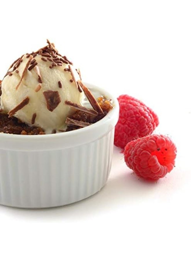 Sunnex Porcelain Orion Ramekin White, 6.5 cm - Image 3