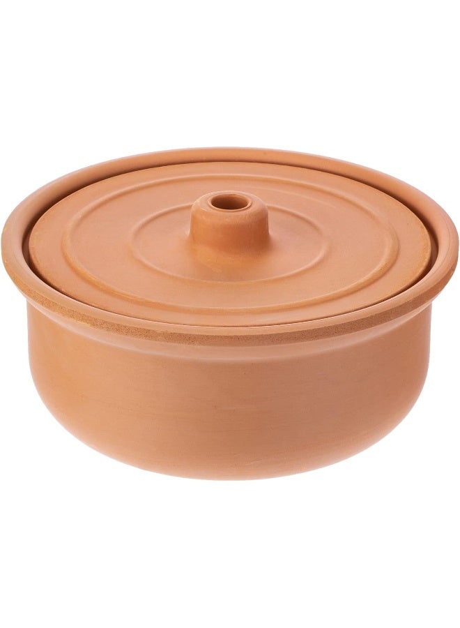 AKDC وعاء دائري AKDC 24 سم × 24 سم × 10 سم بلون الطين - Image 1