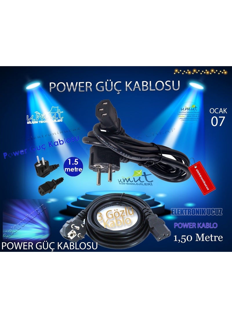 Moonkip - Brother Mfc 8890DW Printer Power Cord (220V Ac Power Cord) - Image 1