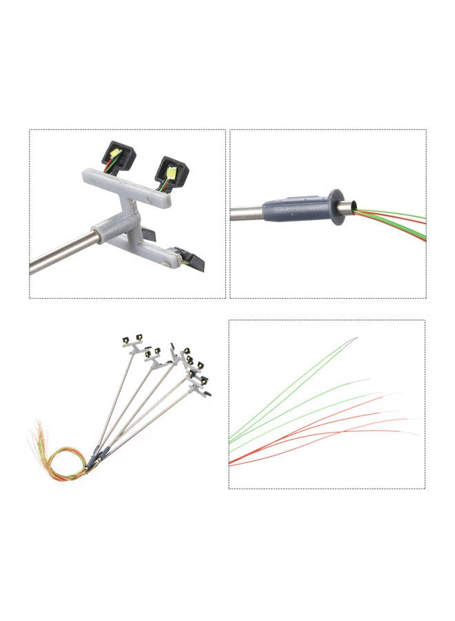 NIBEMINENT 5-Piece Model LED Street Light Kit 120millimeter - Image 3