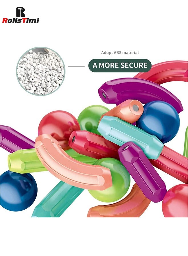 RollsTimi  42-Piece Magnetic Building Stick Blocks Multicolour - Image 4