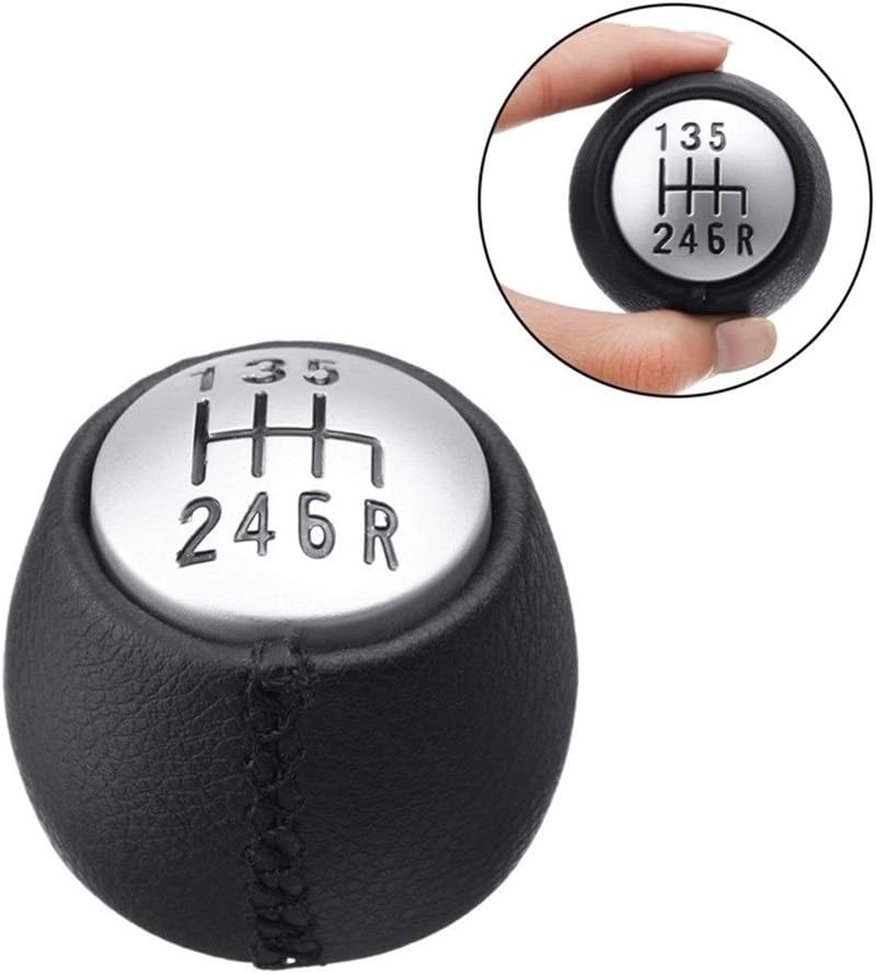 DEMULAX PU Leather 6 Speed Manual Gear Shift Knob - Image 3