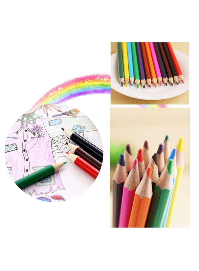 72-Colour Professional Oil Color Wooden Drawing Pencils Multicolour - Image 5