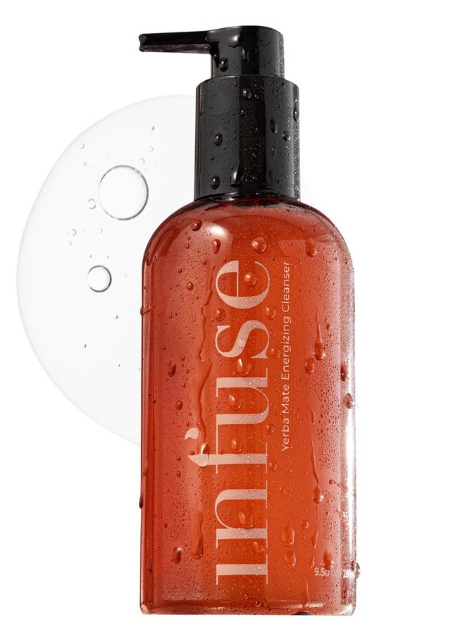 Infuse Skin Yerba Mate Energizing Cleanser | Gentle Foaming Face Wash for Sensitive Skin | Hydrating & Purifying Antioxidant Cleanser | Removes Makeup | 150ml - Image 1