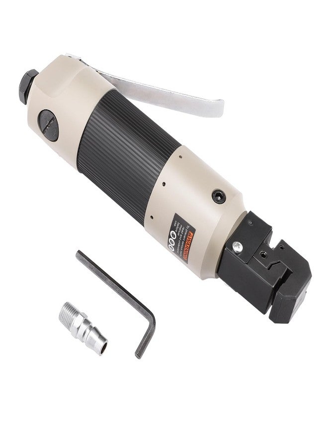 ISINFLASH Pneumatic Straight Punch Flange Tool, Auto Body Air Hole Punch and Crimper Flange Tool Sheet Metal Flanging, Car Repair - Image 1
