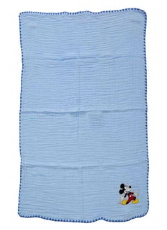 Disney Mickey - Gauge Blanket - Blue  - Image 3
