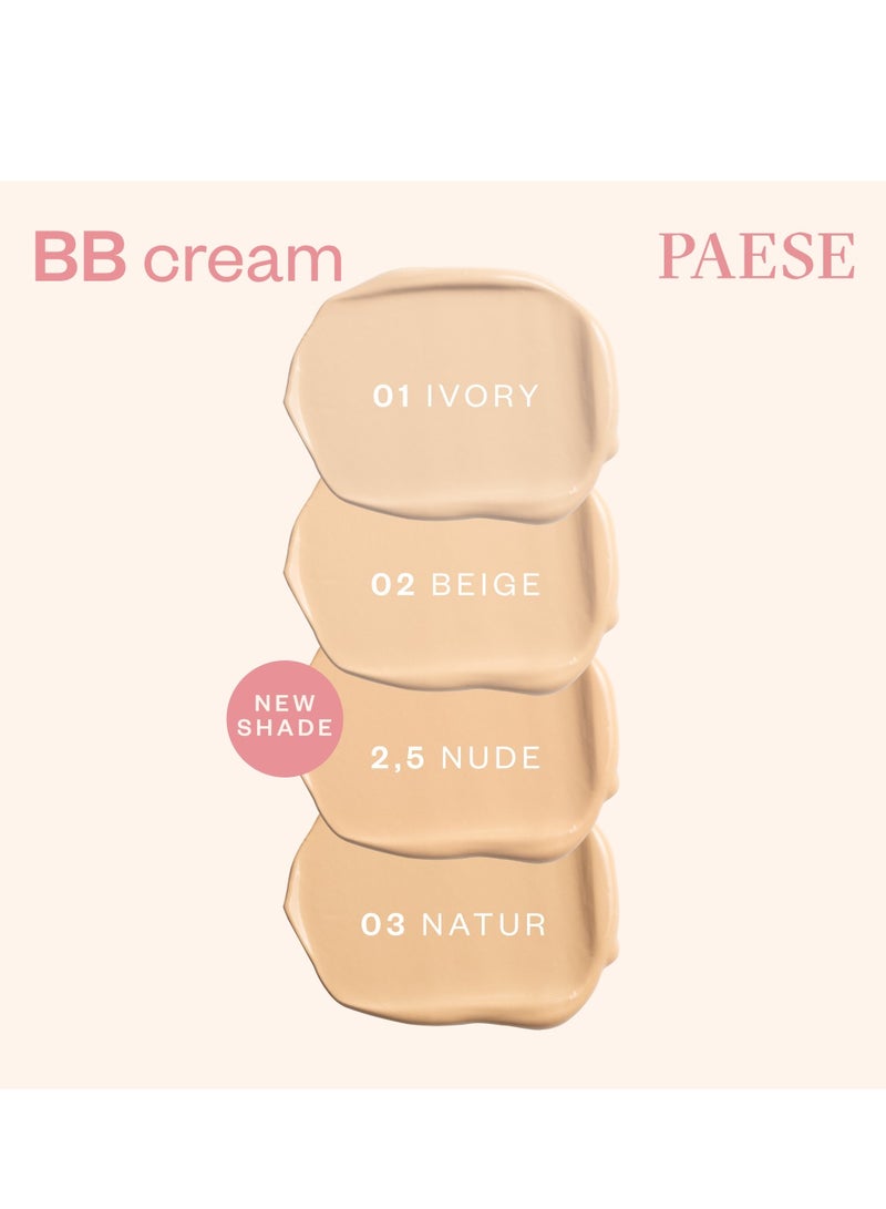 Paese BB Cream with Hyaluronic Acid 02N Beige  - Image 3