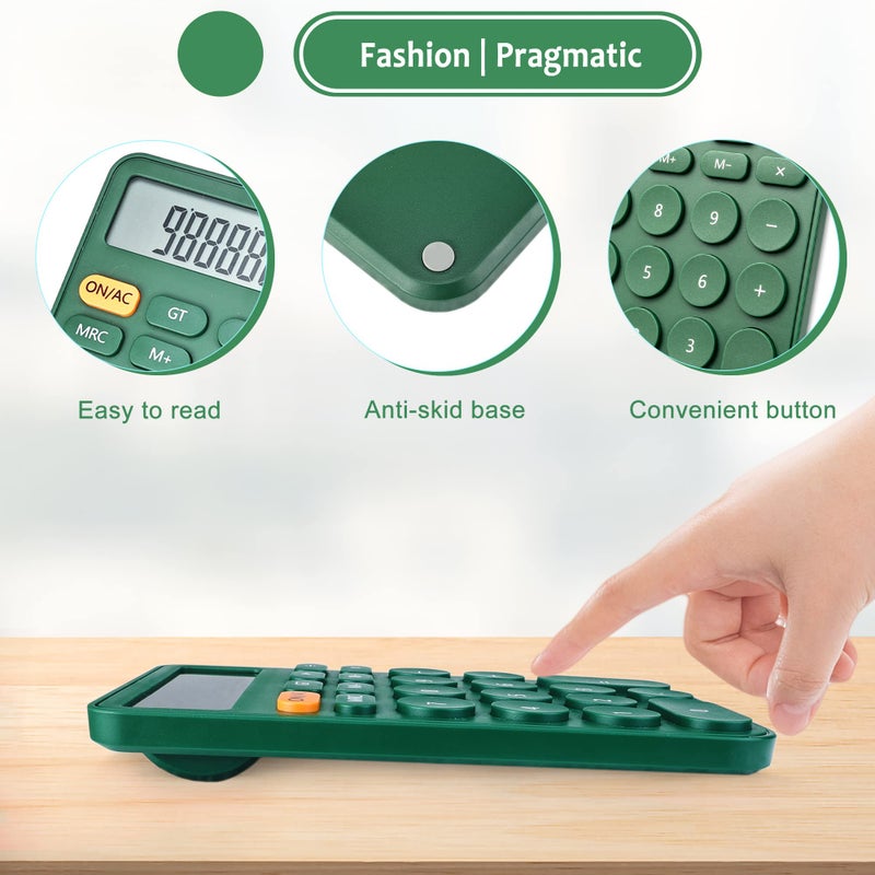 VEWINGL Standard Calculator, 12 Digit Large Display Desktop Calculator with Big Buttons for Office, School, Home & Business - Image 3