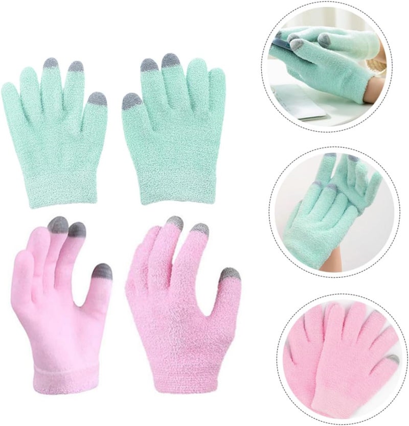 Generic Moisturizing Gloves Hand Caring Tool Touch Screen Moisturizing Gloves 2 Pairs Pack - Image 5