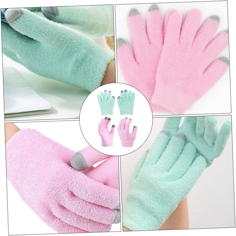 Generic Moisturizing Gloves Hand Caring Tool Touch Screen Moisturizing Gloves 2 Pairs Pack - Image 4