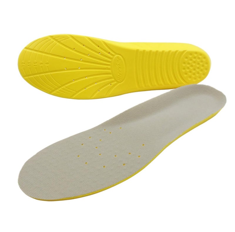 Happystep Memory Foam Insoles with Arch Support Cushioning and Shock Absorption Relieve Plantar Fasciitis and Foot Pain Comfort Everyday Shoe Insoles for Men Women US M 812 or W 914