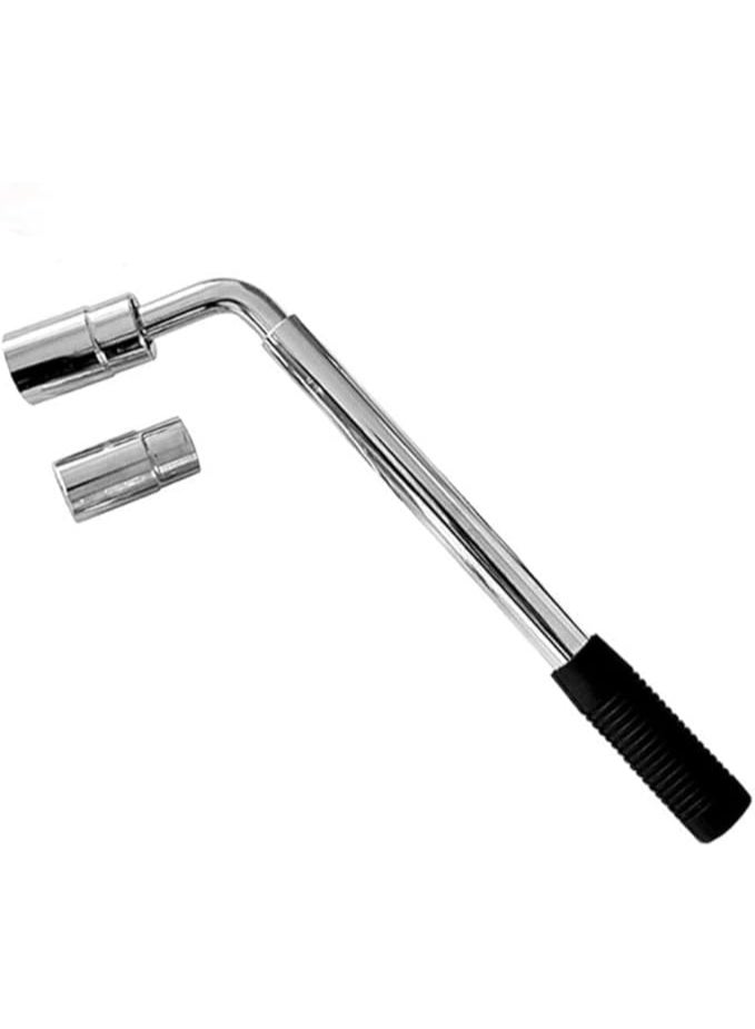 Extendable Car Wheel Nut Wrench by Rana Store – Adjustable Telescopic Handle with 17/19/21/23mm Sockets – Heavy Duty Tire Tool with Ergonomic Non-Slip Grip - Image 1