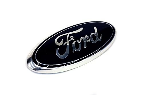 Ford AA8Z-9942528-A Nameplate Dark Blue, 9 x 3.5 INCHES - Image 4