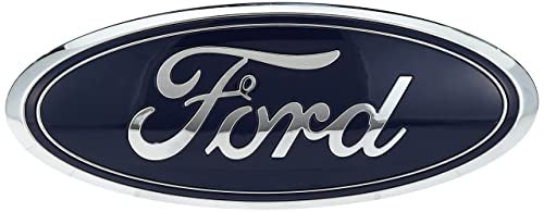 Ford AA8Z-9942528-A Nameplate Dark Blue, 9 x 3.5 INCHES - Image 2