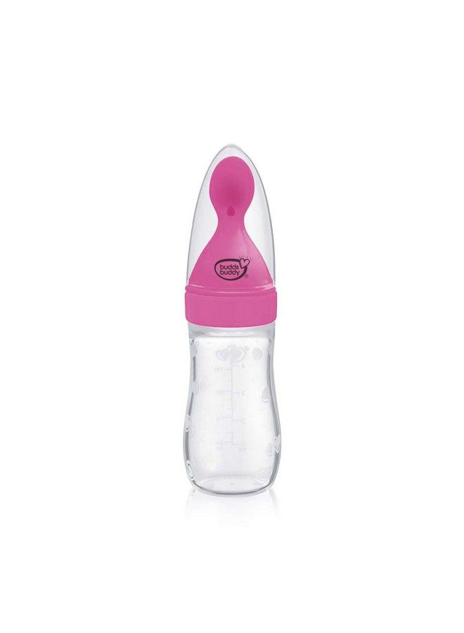 BuddsBuddy Silicone Cereal Feeder 125Ml (Pink) - Image 1
