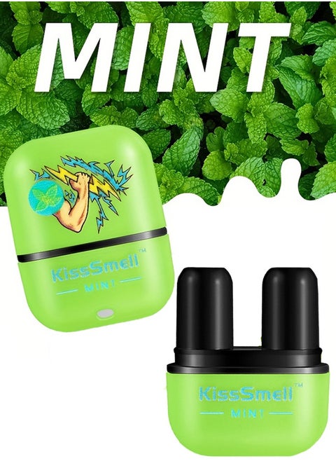 1pc Portable Aromatherapy Nasal Inhaler Personal Diffuser Sniffer Stick With Essential Oils Refreshing Menthol for Stress Anxiety Relief Soothes Comforts Boosts Focus