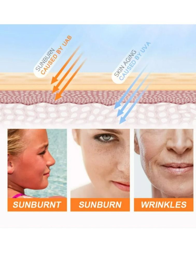Disaar Vitamin C Sunscreen Cream Spf 50 Sunscreen Whitening Anti Uv Sunscreen 50 g - Image 4