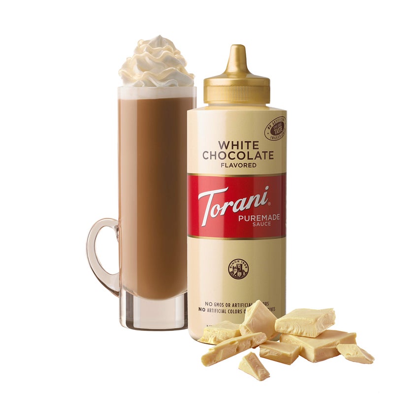 Torani Puremade Sauce, White Chocolate, 16.5 Ounces (Pack of 4) - Image 2