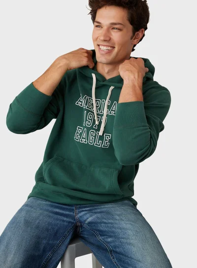 American Eagle Graphic Hoodie