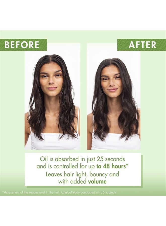 Klorane Dry Shampoo With Nettle and Natural Tint, Nettle for Brunette, Oily Hair and Scalp, Regulates Oil Production, Paraben & Sulfate-Free, 3.2 oz. - Image 5