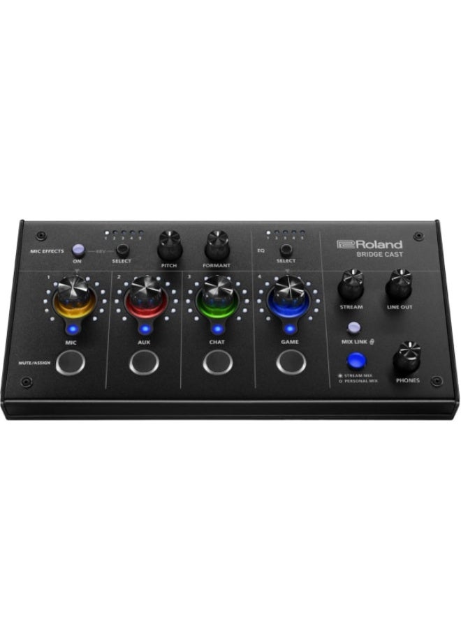 Roland BRIDGE CAST X – Professional Gaming & Streaming Audio/Video Mixer Interface