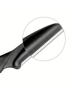 ORiTi 12 pcs Safe and Newbie Friendly Eyebrow and Face Razor with Protective Cover  - Image 3