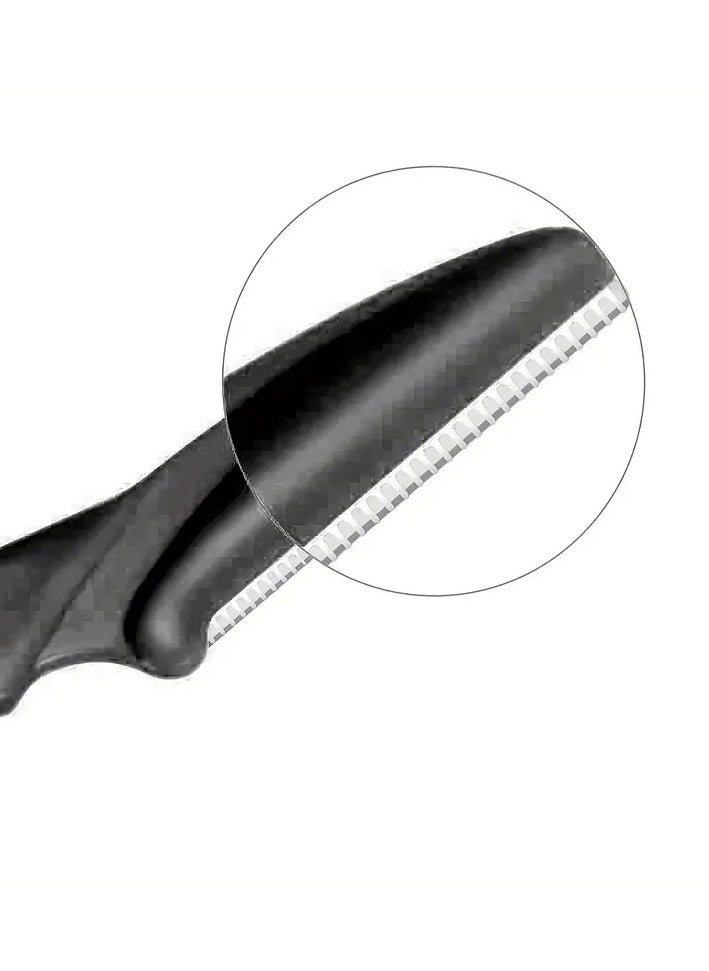 ORiTi 12 pcs Safe and Newbie Friendly Eyebrow and Face Razor with Protective Cover  - Image 3