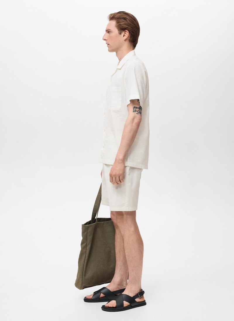 Mango Man Slim-Fit Shirt  - Image 3