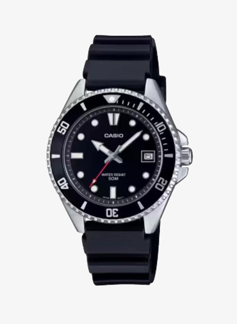 Men's Resin Analog Watch MDV-10-1A1VDF - 38.5 mm