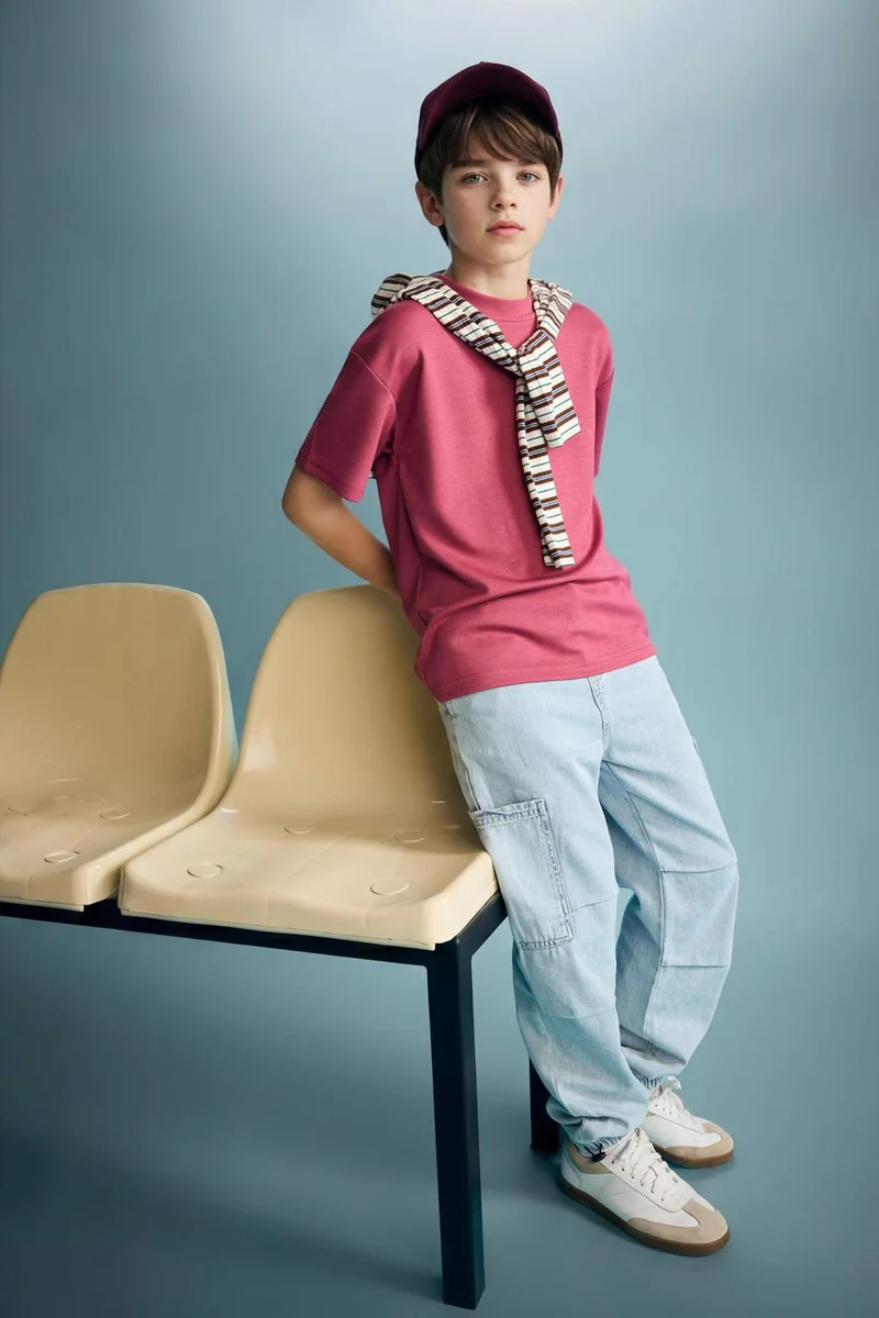 DeFacto Oversize Fit Short Sleeve T-Shirt