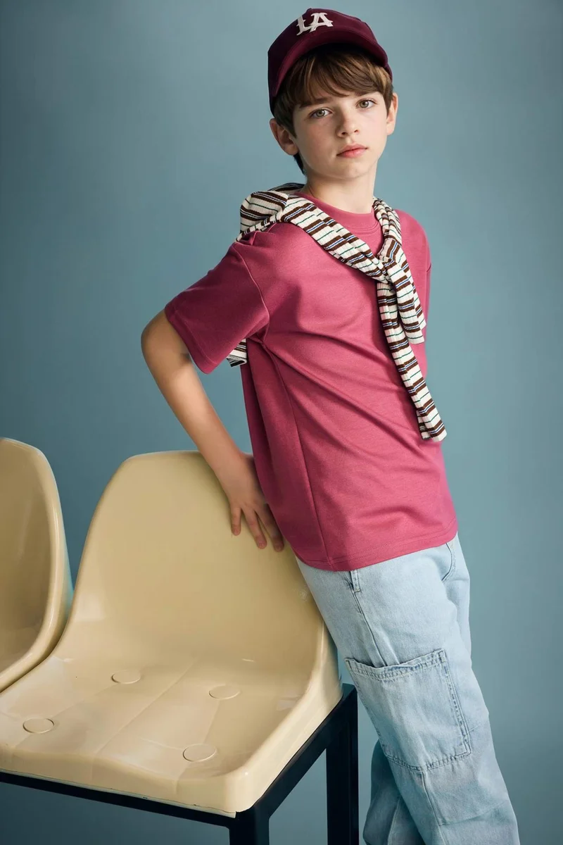 DeFacto Oversize Fit Short Sleeve T-Shirt