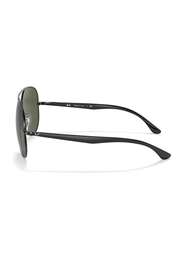 Ray-Ban Unisex Unisex UV Protection Aviator Shape Metal Sunglasses RB3675 002/31 58-14 - Lens Size: 58 Mm - Polished Black - Image 3