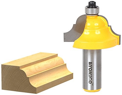 YONICO Classical Roman Ogee Router Bits Edge Forming 9/16-Inch 1/2-Inch Shank 13124 - Image 2