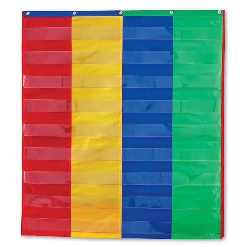 Learning Resources 2 And 4 Column Double-sided Pocket Chart, 30"L x 38"H, Classroom Organizer, Teacher Accessories - Image 3