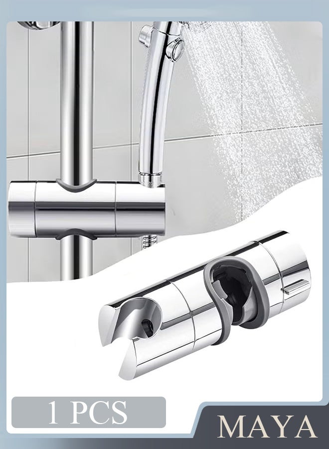 مايا حامل رأس دش قابل للتعديل لقضيب انزلاقي، حامل رأس دش عالمي بمقاس 0.71-0.98 بوصة (18-25 مم) لقضيب انزلاقي، مشبك انزلاقي، بديل للحمام - Image 1