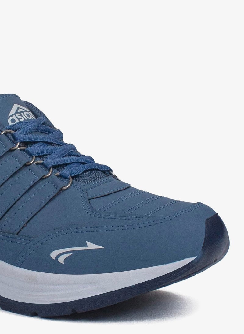 Asian Slate Blue Sports Sneakers for Men and Boys - Image 3