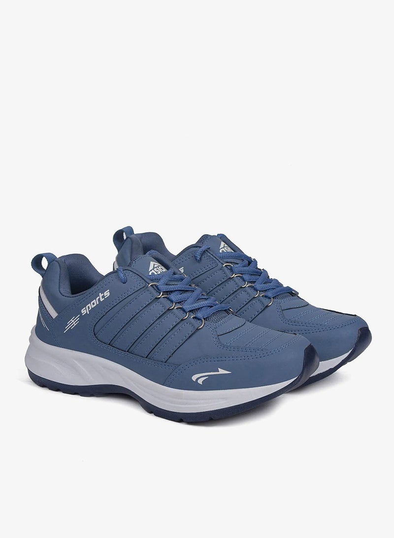 Asian Slate Blue Sports Sneakers for Men and Boys - Image 1