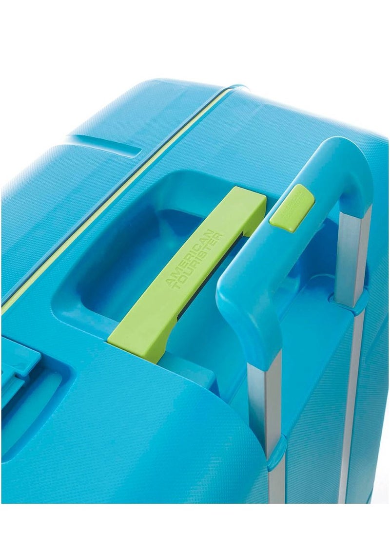 AMERICAN TOURISTER - TRIGARD hard spinner luggage cabin TSA 55cm - Blue - Image 1