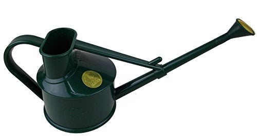 Haws Handy Plastic Watering Can, Mini Water Can for Indoor Plants, Succulents and Flowers, Green, 1 Pint - Image 3
