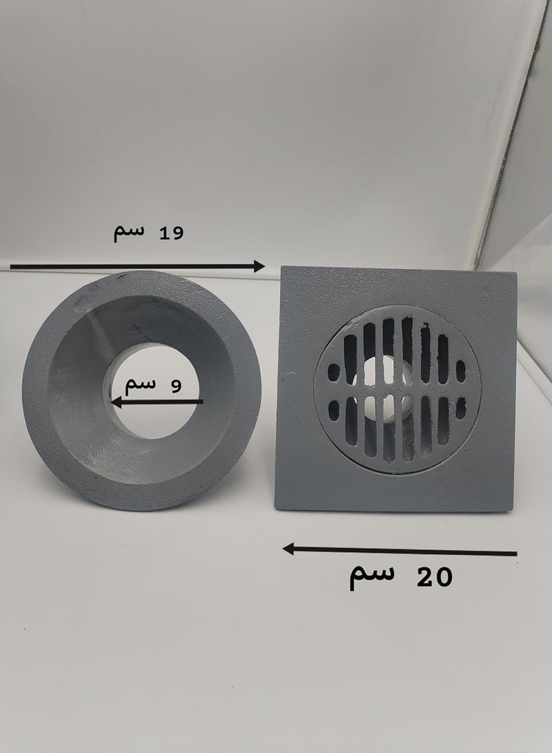 صفاية عزل صب 4 بوصة 20×20 سم متانة فائقة وعزل متقدم لضمان حماية مثالية لأنابيبك  - Image 3