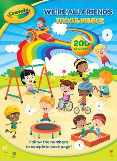 CRAYOLA STICKER BY NUMBERS 