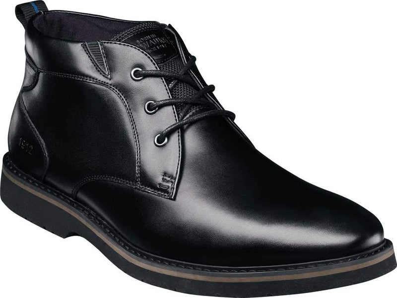 Nunn Bush Mens Denali Plain Toe Chukka Waterproof Boot Black 7