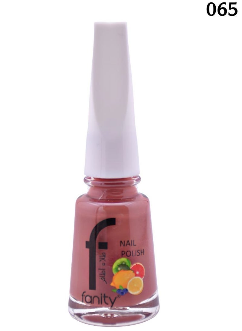 فانيتي طلاء أظافر – درجة 065 + مزيل طلاء أظافر مجاني - Image 1