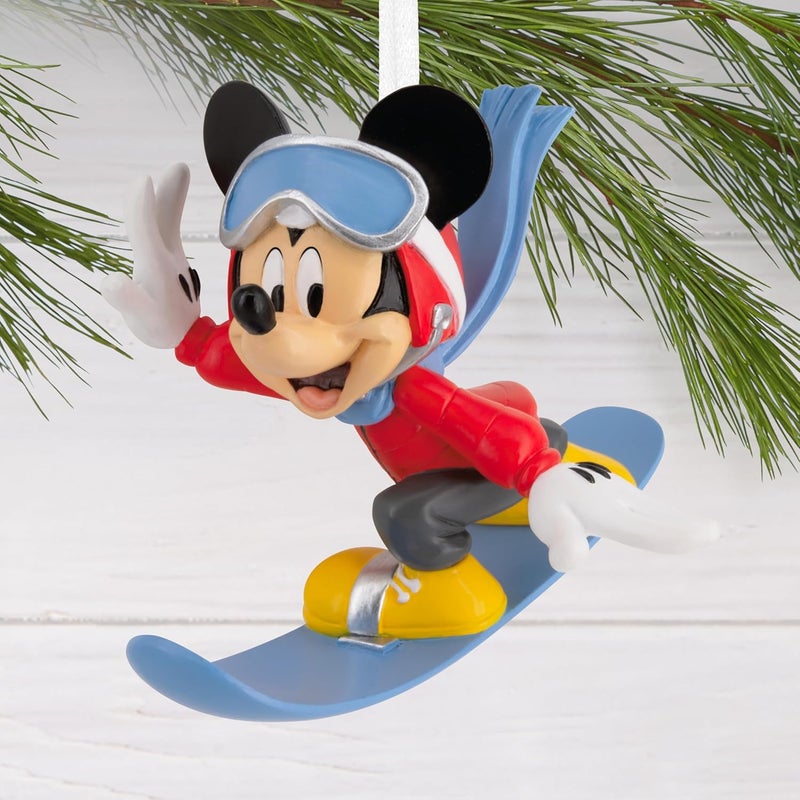 Hallmark Snowboard Mickey Mouse Ornament, Disney Tree Decoration, Disney Hanging Ornament Christmas Ornament, Gifts for Christmas - Image 5