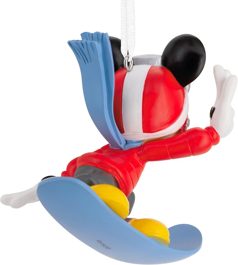 Hallmark Snowboard Mickey Mouse Ornament, Disney Tree Decoration, Disney Hanging Ornament Christmas Ornament, Gifts for Christmas - Image 3