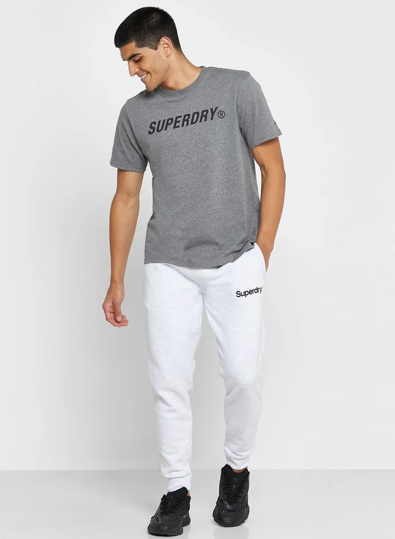Superdry Logo Cuffed Sweatpants