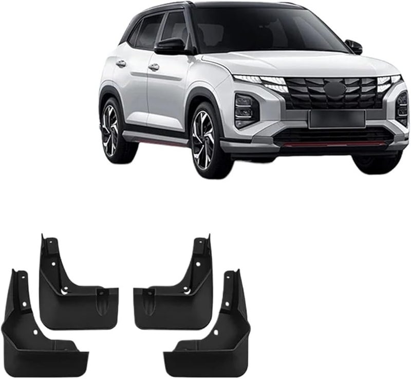 هيونداي كريتا برايم 2022 2023 مجموعة جلدية واقية ناعمة للسيارات 4 قطع - Image 2