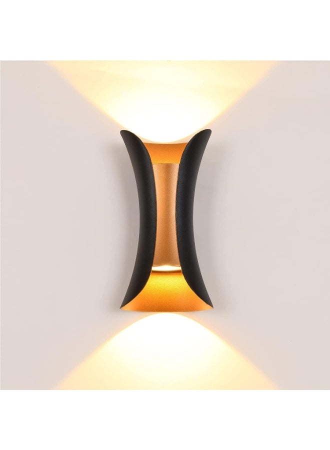 AFN Modern Wall Light Fixture with Up and Down Illumination, Contemporary Decorative Wall Lamp for Living Room Bedroom Hallway, Energy Efficient Indoor Wall Lighting for Home and Office Use - Image 1