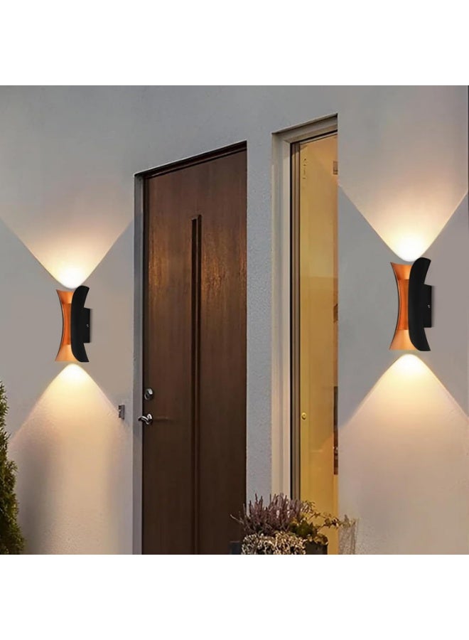 AFN Modern Wall Light Fixture with Up and Down Illumination, Contemporary Decorative Wall Lamp for Living Room Bedroom Hallway, Energy Efficient Indoor Wall Lighting for Home and Office Use - Image 4