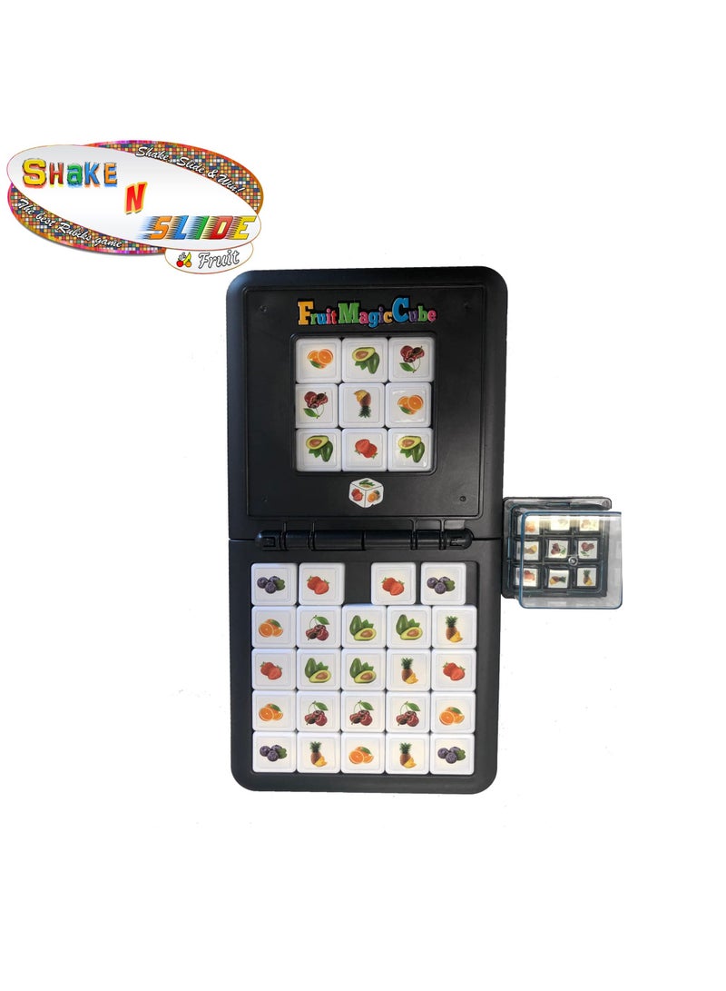 SOLARAE Shake Slide Block Game, Fast-Paced Shape Matching Intelligence Board Game, Head to Head Brain Teaser for Family Game Nights, Travel-Friendly, Suitable for Kids and Adults, Ages 6+ - Image 2